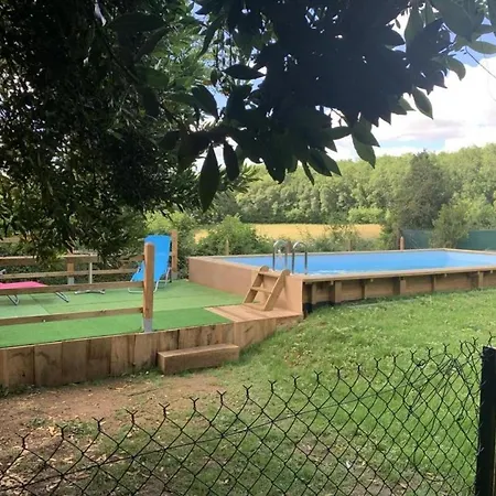 Lantställe Charmante Maison 2 Avec Piscine Et Animaux Acceptes A - Fr-1-616-350 Pézuls